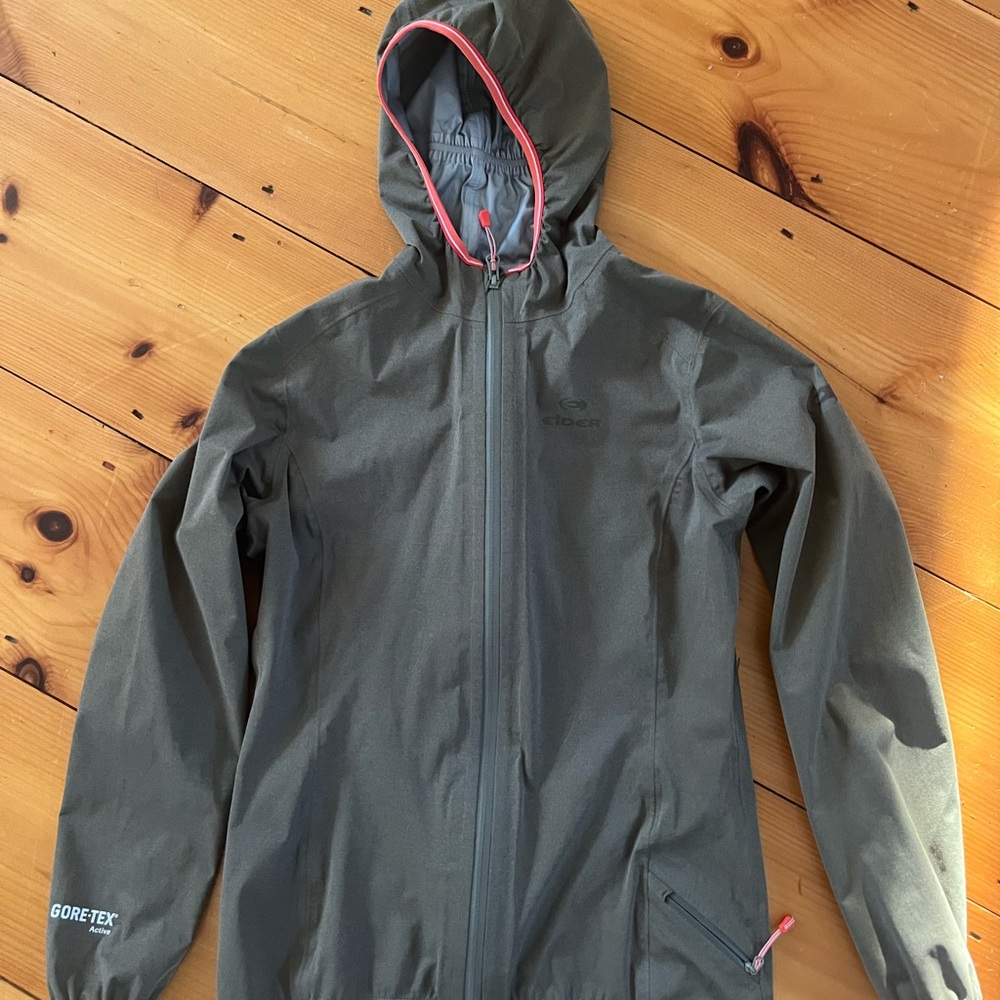Eider Green Hooded Jacket